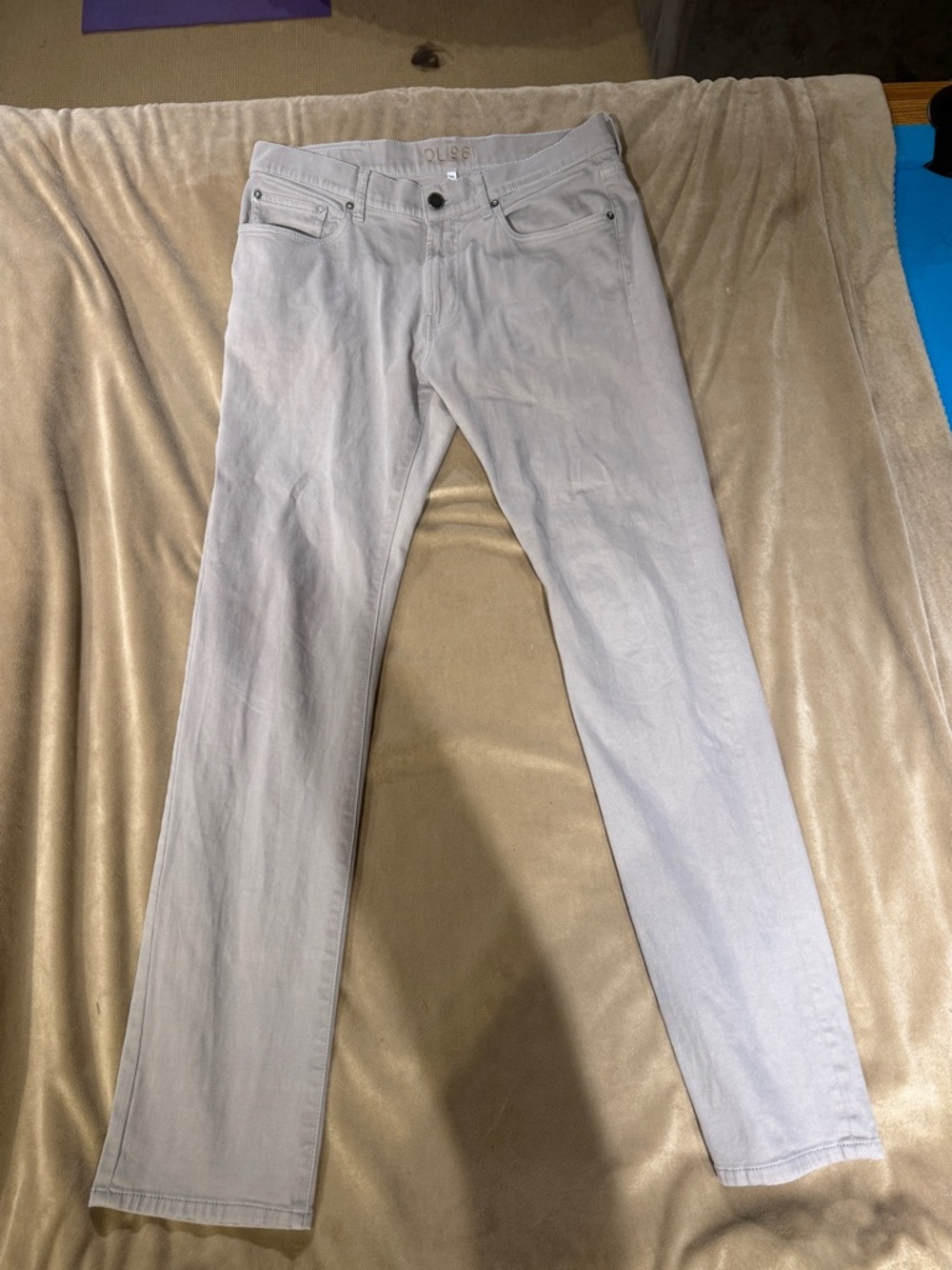 DL1961 Light Gray Slim Straight Men’s Jeans